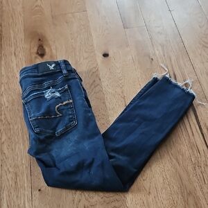 American Eagle cropped jeggings